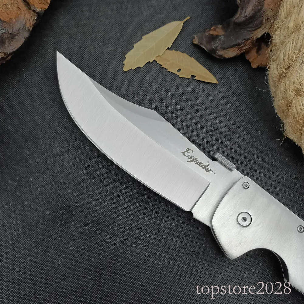 Cold 62NCX Extra Large pocket knife Espada Pocket Folding Knife CTS-XHP Blade Polished G10 Handles with Aluminum Bolsters Outdoor Tacticals Hunting Ca