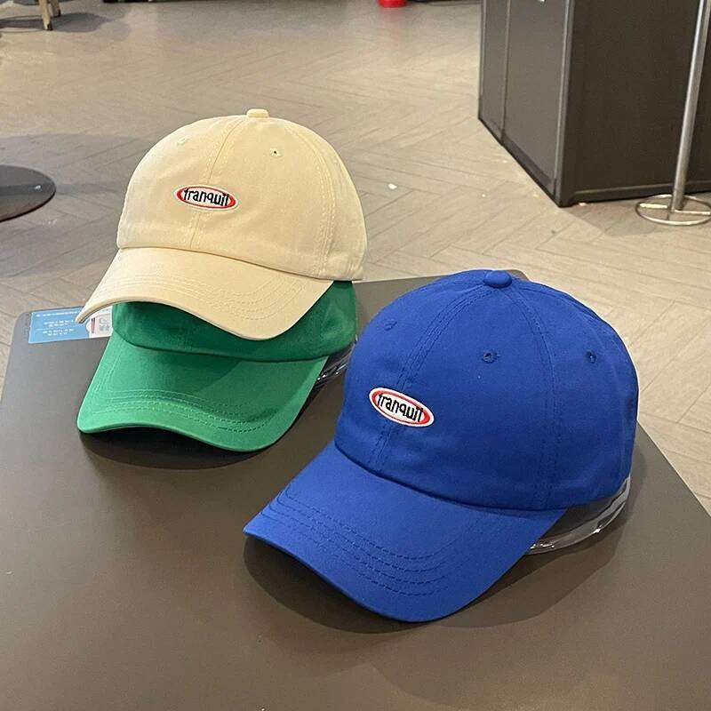 Wide Brim Face-Looking Small Baseball Female Spring and Summer Lovers Wild Student Class Embroidered Peaked Cap Male Y260304