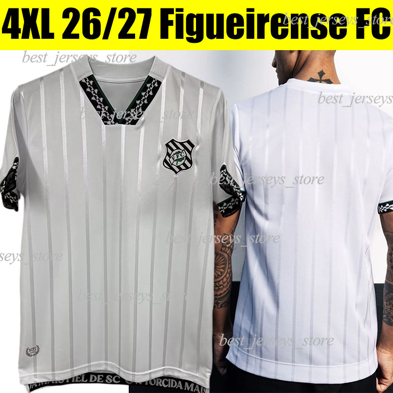 4XL 26/27 Figueirense FC 105th Soccer Jerseys Figueira KAYKE IGOR BOLT SILVINHO RAYNAN ARTHUR PABLO JORGINHO DOUGLAS A.CONCEICAO EZEQUIEL IGO GABRIEL football shirt