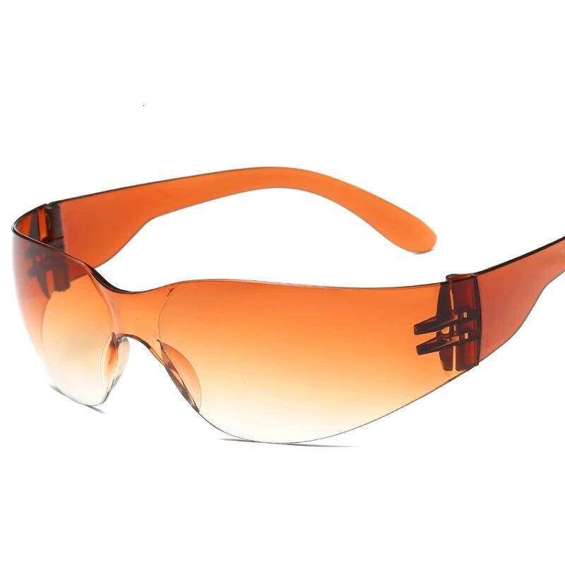 New Sunglasses Outdoor Sports Cycling Glasses Windshield Unisex Goggles Rimless Sport UV400 Riding Z260306