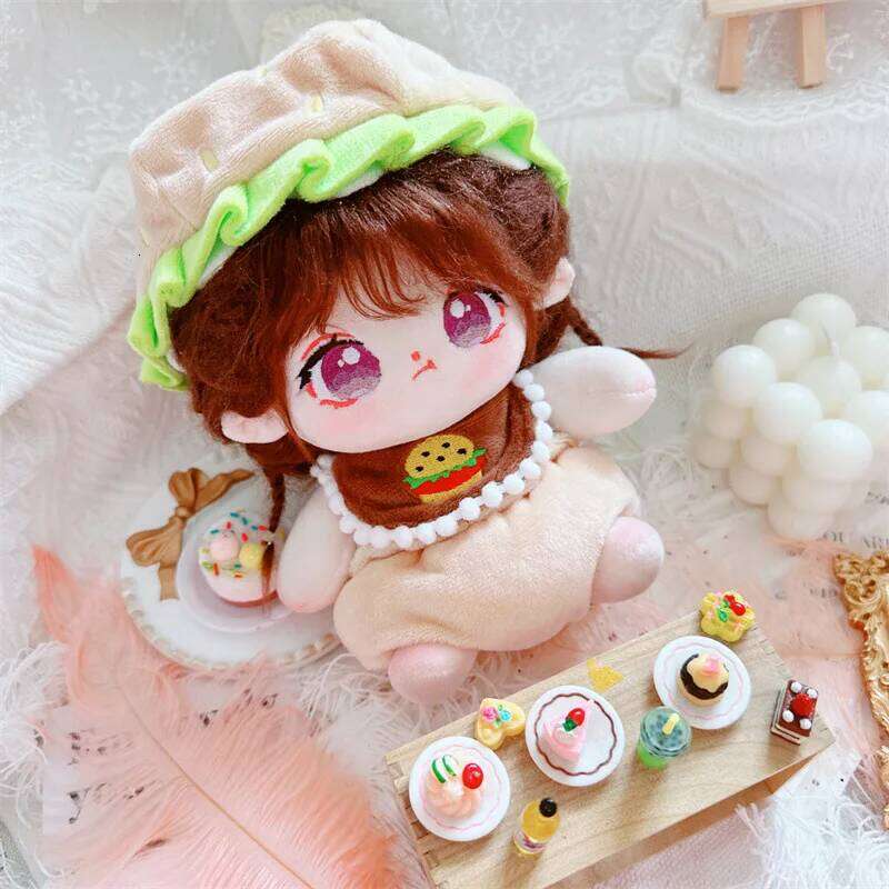 Cotton 20cm cm star doll fast food planet hamburger baby clothes R260908 - view 5