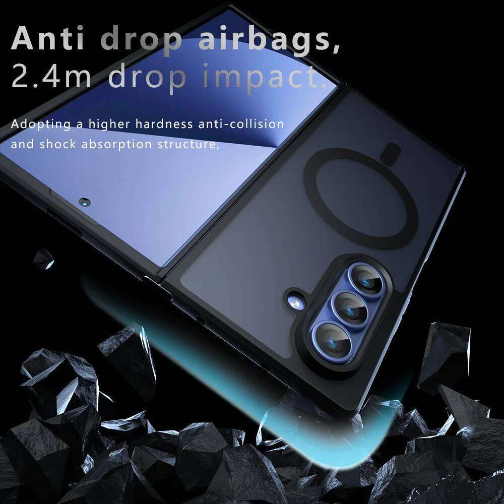 Magnetic Wireless Charge Phone Case For Z Fold 7 6 fold 5 fold6 fold5 zfold6 zfold5 Shockproof Cover H260305