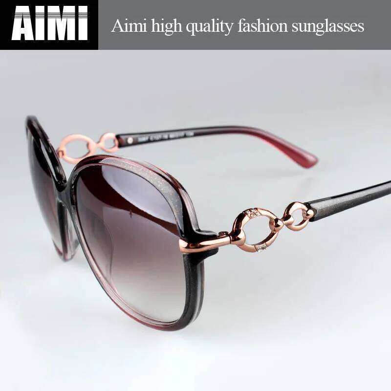 New Fashion Brand Women Sunglasses Double Rings Leg Sun Glasses Outdoor Eyeglasses UV400 3267 Gafas De Sol Z260306
