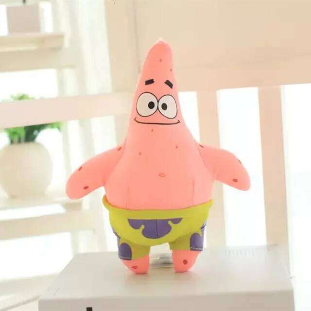 20-30cm Spong Patrick Star Plush Toy Soft Cartoon Animal Doll For Children Animation Dolls Kids Birthday Gift R260908 - view 4