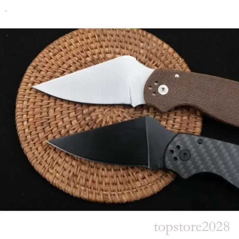 pocket knife Tactical Folding Knife - Premium S30V Steel Blade Carbon Fiber/Linen Handle Survival Tool for Outdoor Camping Hiking Hunting Durable Port