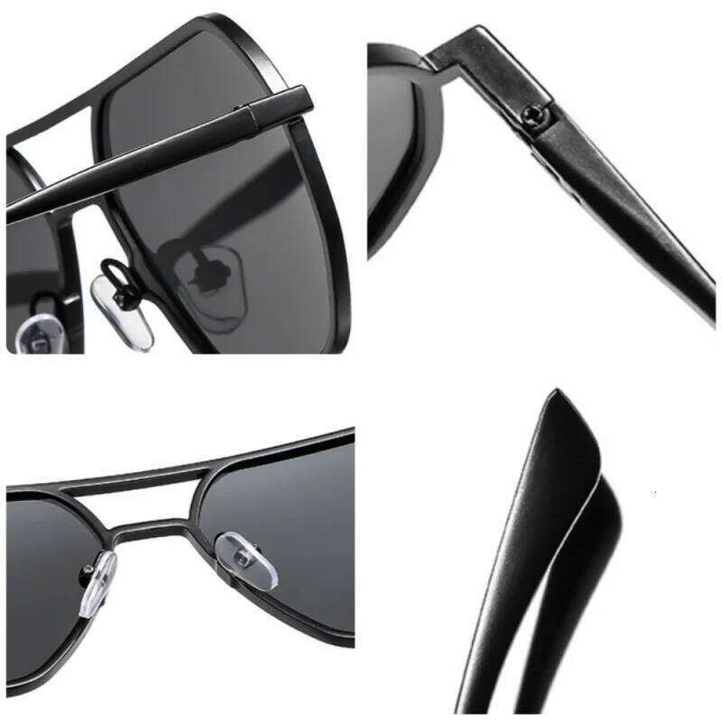 New Fashion Square Polarized Sunglasse For Women Men Retro Frame Sun Glasses High Quality Shades UV400 Eyewear Z260306