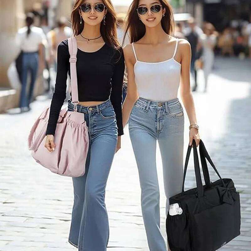 Women Shoulder Bags Winter Padded Purse Large Capacity Travel Tote Bag Shopping Handbag Designer Female Bolso 2025 XJ260306