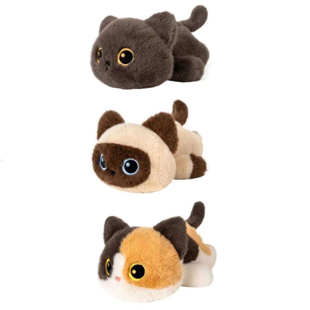 30cm/11.81in Furry Cat Plush Toy Soft Stuffed Animal Kitten Doll Perfect for Halloween, Easter, Christmas & Birthday Gifts R260908 - view 3