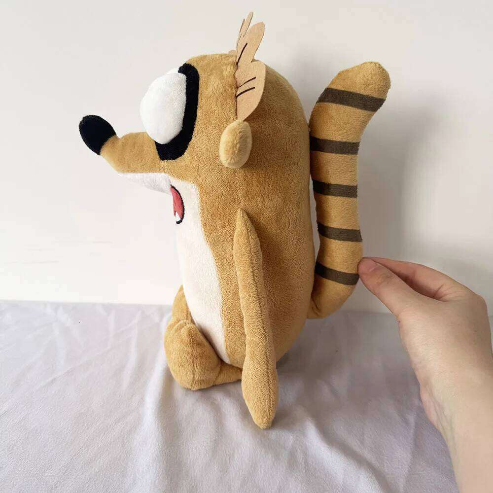 New 25cm Regular Show Plush Toys Cartoon Cute Soft Stuffed Dolls For Kid Birthday Christmas Gift R260908 - view 7