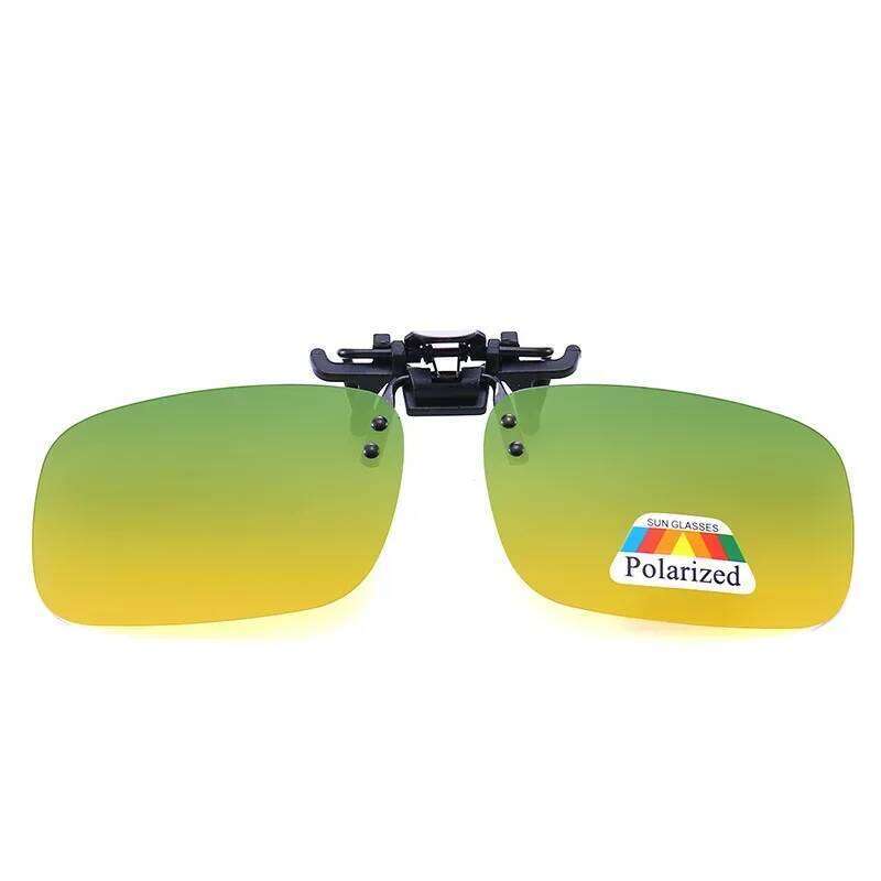 Polarized Sunglasses Clip Driving Night Vision Eyeglasses UV400 Outdoor Shades High Definition Sun Glasses Clips Z260306