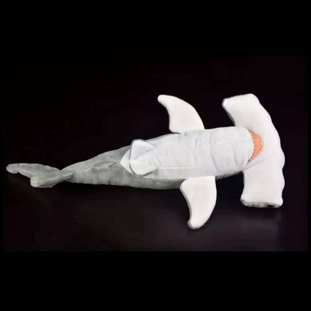 Cute Plush Doll Soft Gray Shark with White Belly Huggable Cuddly Pillow for Boys&Girls Birthday Christmas Gifts Home Decor R260908 - view 6