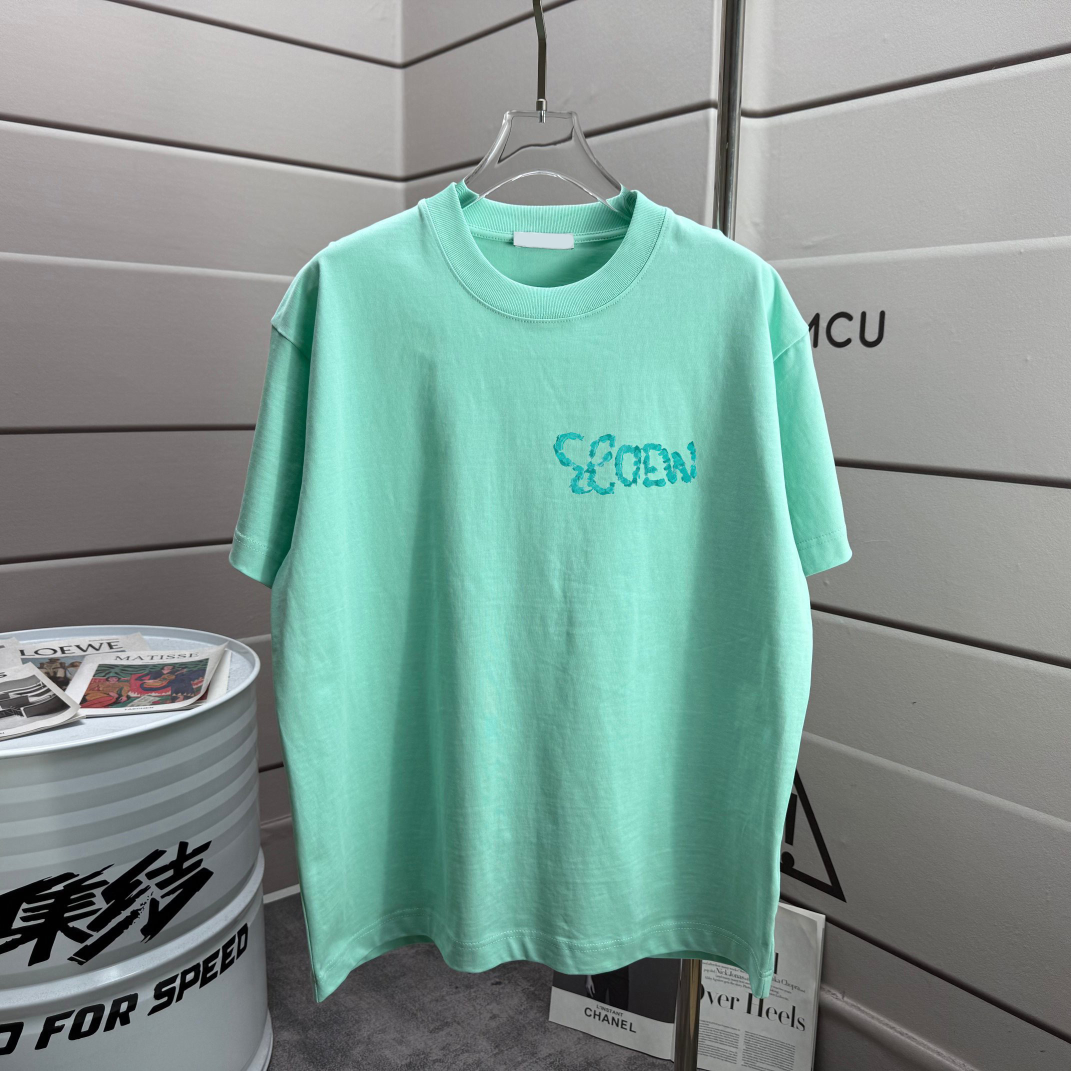 Men's Plus Tees & Polos with cotton printing and embroidery, 100% replica of European size t-shirts 4fdd323