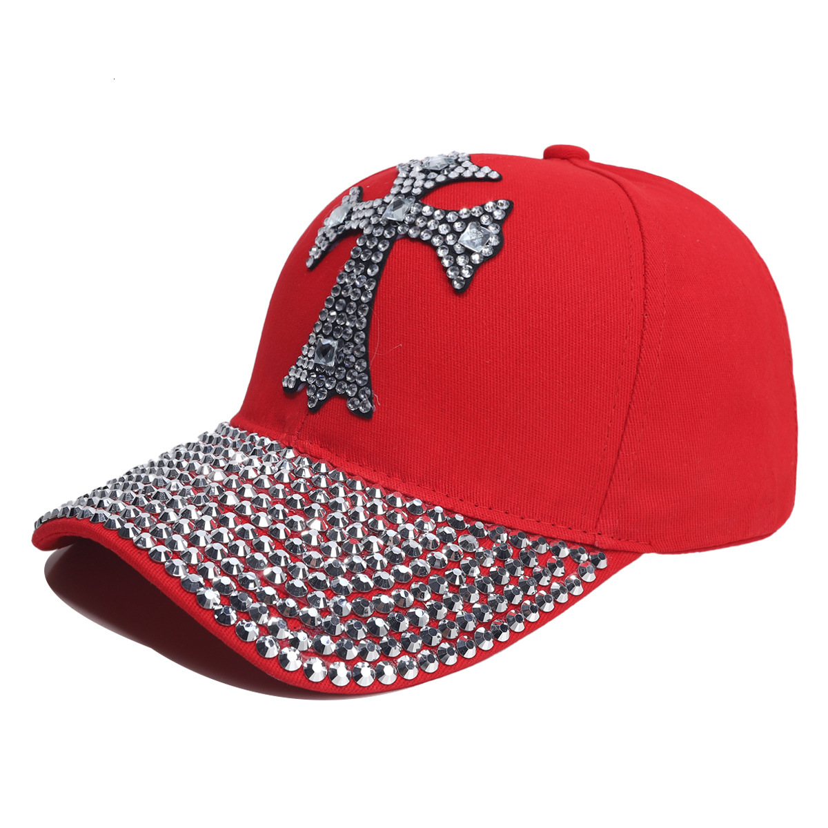 2026 New Designer Luxury Brand Butterfly Rhinestone Baseball Cap Makes Face Look Smaller Suitable For Both Men And Women In All Seasons Outdoor Sun Protection
