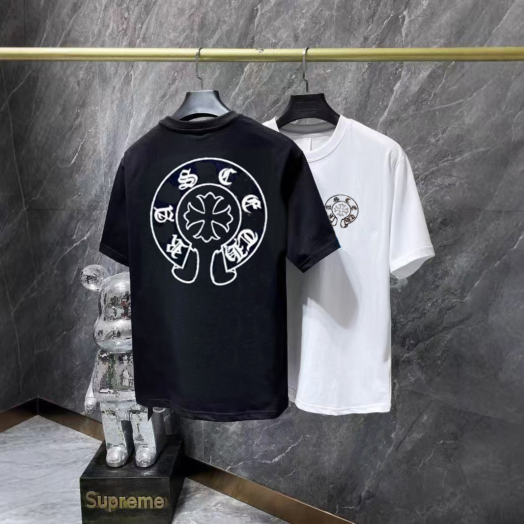 2026 New Design Men's Women's Clothing Men's Summer T-Shirt Popular Fashion Street Pattern Printed T-Shirt Top