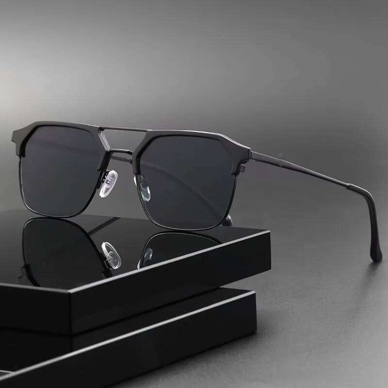 Men'S Stylish Geometric sunglasses Perfect for Street Style & Everyday Use Z260306