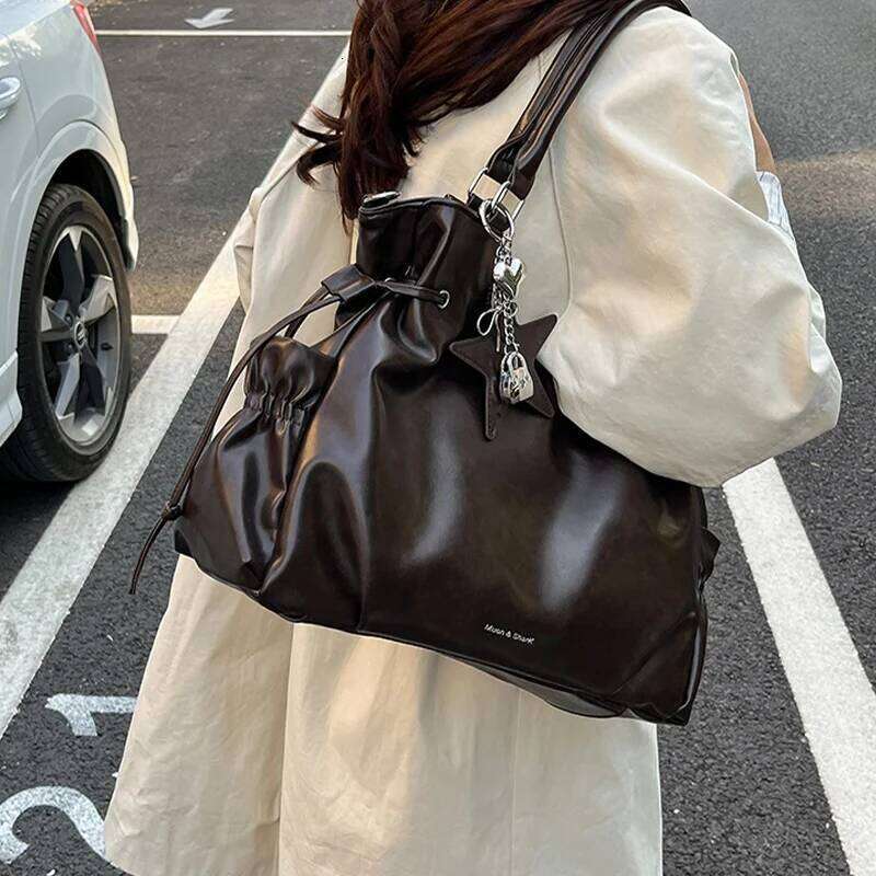 Fashionable Brand Design Tote New Retro Shoulder Bag Casual Large-capacity Crossbody Light Luxury High-end Women's Bags XJ260306