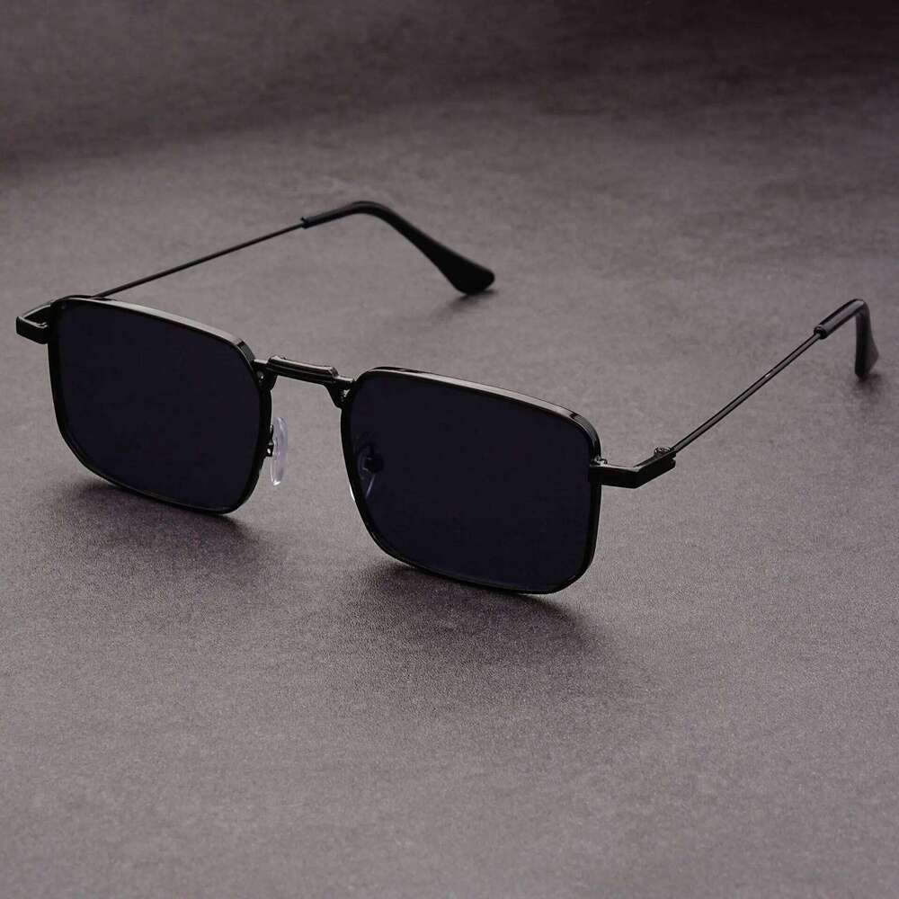 Retro Sunglasses Rectangle Fashion Popular Women Men Shades Eyewear Small Square Sun Glasses for Female Traveling Oculo Z260306