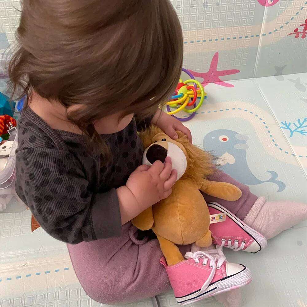 Kawaii Stuffed Plush Animals Soft Dolls Set Jungle Lion Elephant Tiger Dog Fox Monkey Deer - Children's Gift Baby Kids Hobby R260908 - view 6