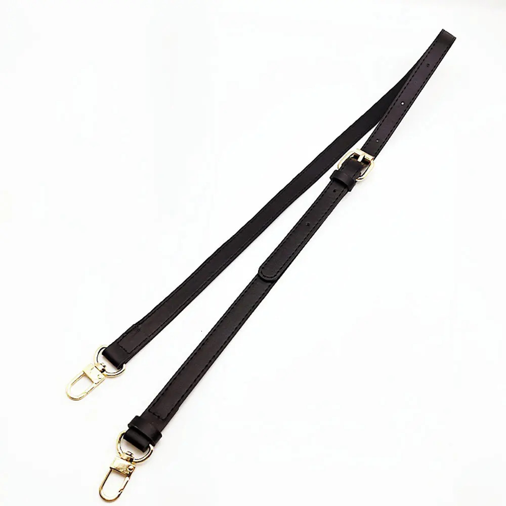 1Pcs Adjustable Replacement Strap Cross Body Bag PU Leather Shoulder Strap For Small Bags Pochette Black Strap Width 18cm260228