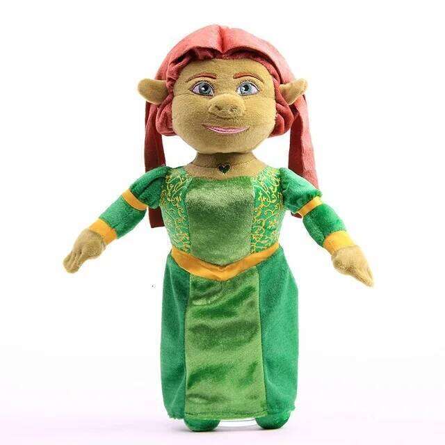 Anime Shrek Plush Toys Princess Fiona Gingerbread Man Donkey Puss Boots Collectible Soft Toy Cartoon Doll Kids Gifts R260908 - view 7