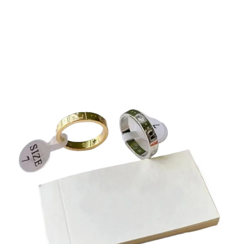 Europe Brand Silver Plated Ghost Designer Ring Womens Rings Vintage Charms Band Rings for Wedding Party Retro Luxury Costume Jewelry