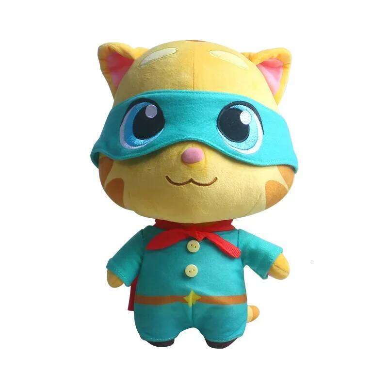 28cm Kawaii Can't Talk Version And Friends Hero Series Talking Tom Angela Hank Ginger Ben Plush Dolls Kids Baby Toys R260908 - view 4