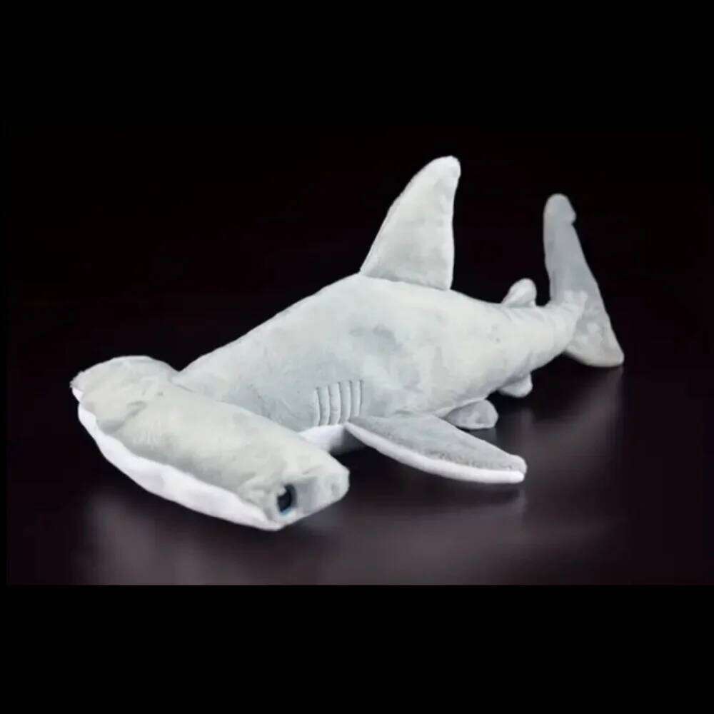 Cute Plush Doll Soft Gray Shark with White Belly Huggable Cuddly Pillow for Boys&Girls Birthday Christmas Gifts Home Decor R260908 - view 4