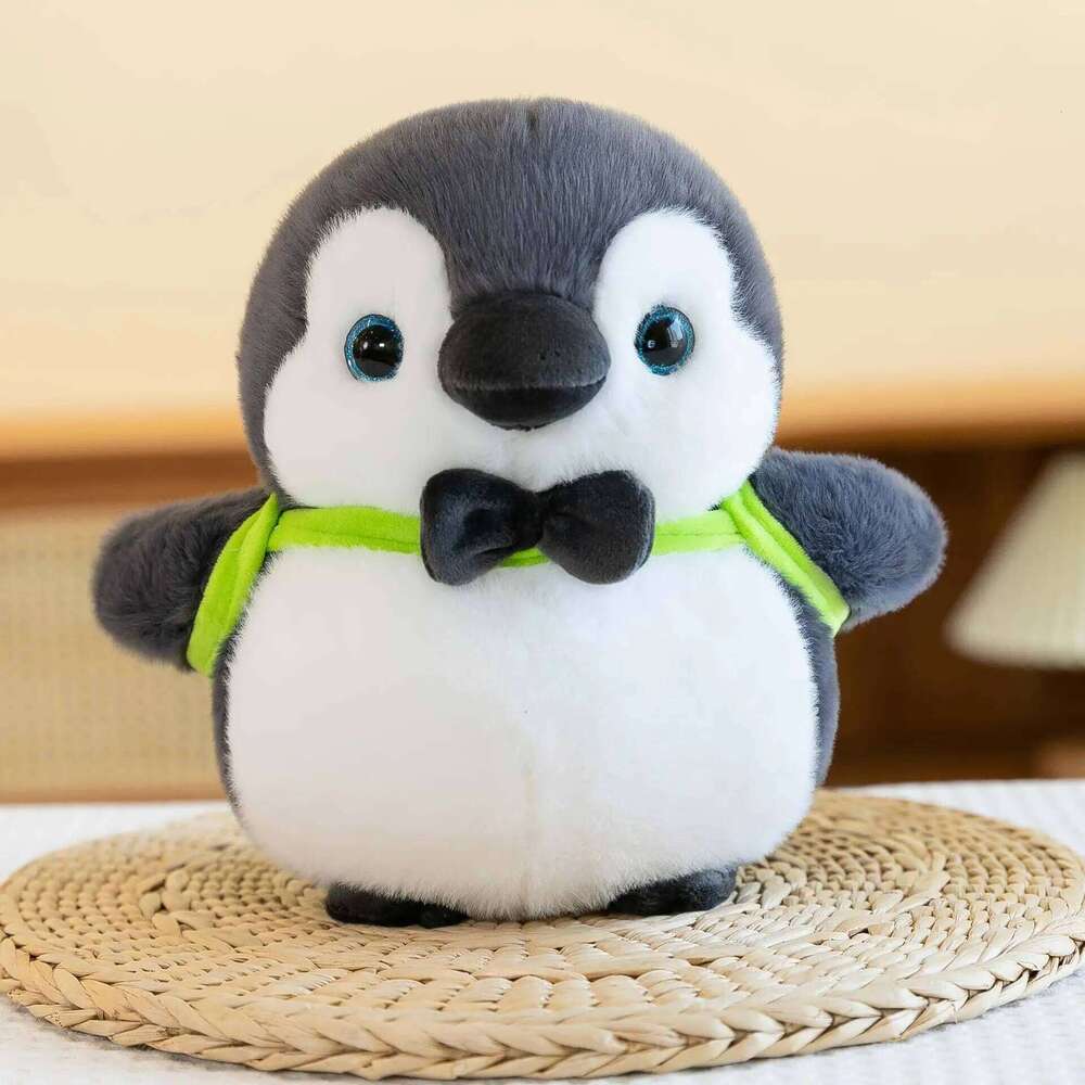 Soft Fat Plush Stuffed Cute Couple Penguin Fur Doll Home Decoration Toy Birthday Gift R260908 - view 7