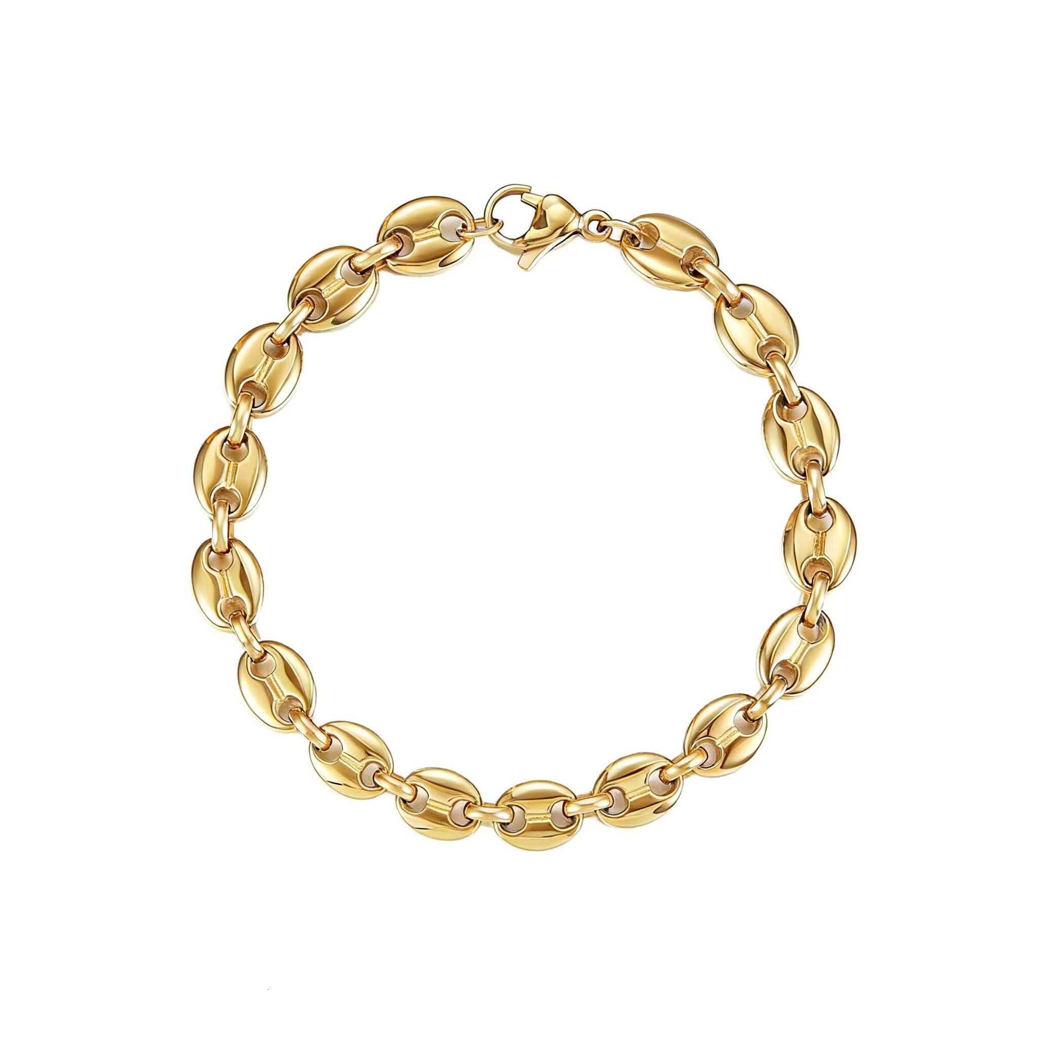 Classic Stainless Steel Chain Link Unisex Bracelet