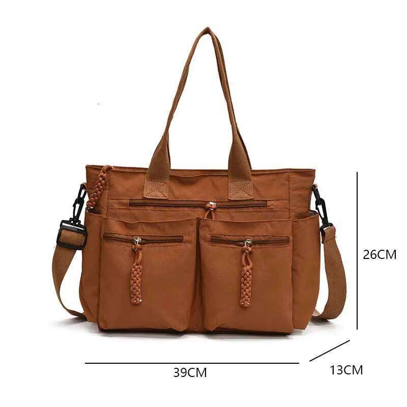 Leisure Nylon Fabric Tote 2025 New Fashion Large Capacity Commuting Shoulder Bag/cross-body Bag/travel Bag for Women Handbag XJ260306