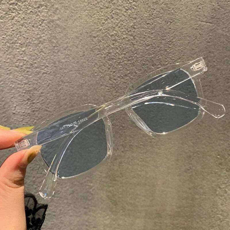 brand high-quality new polygon meter nail square Fashion men hip hop glasses retro sunglasses women Z260306