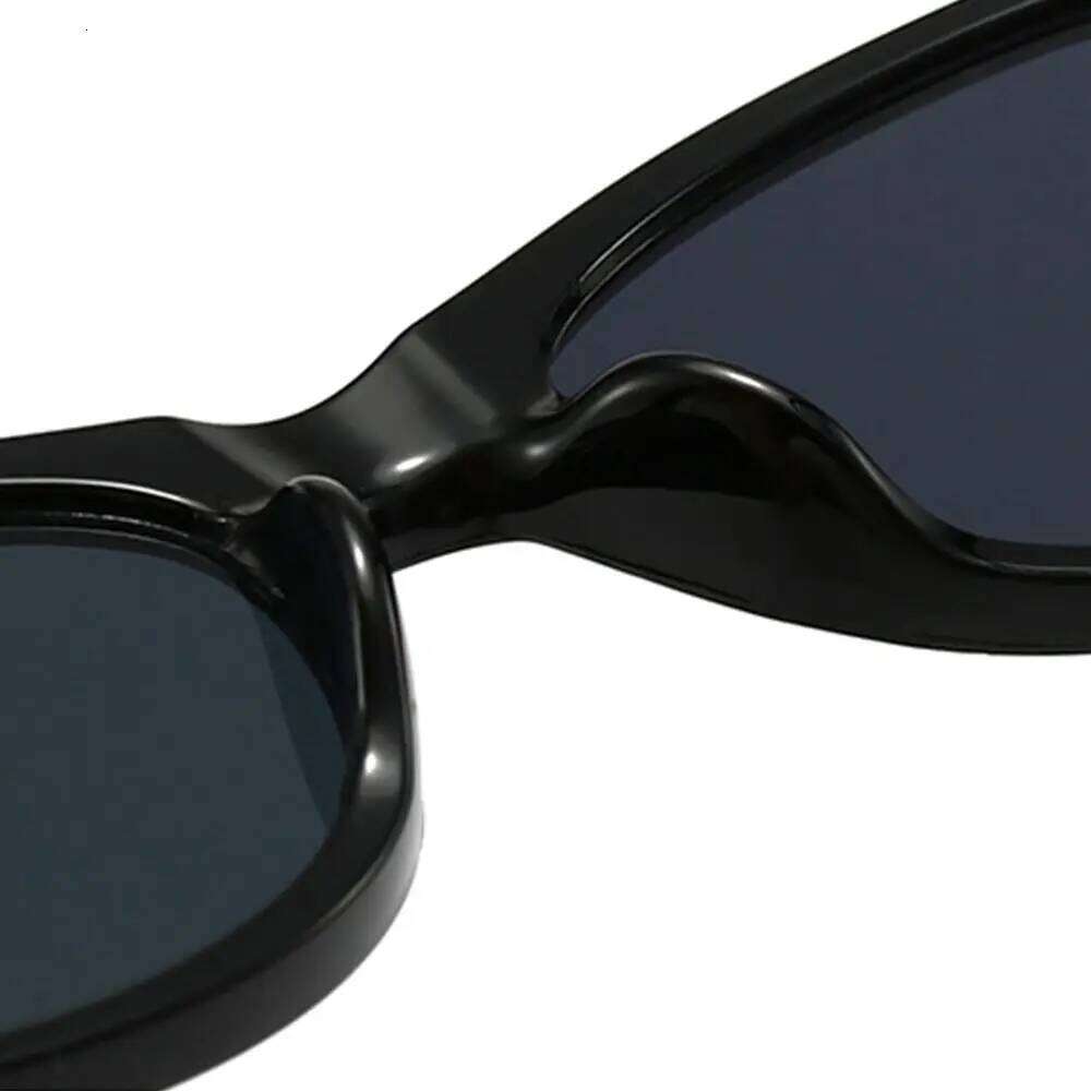 Trendy Street Photo Props Cat Eye Sunglasses UV400 Protection Vintage Small Frame Sun Glasses Gradient Leopard Eyewear for Women Z260306