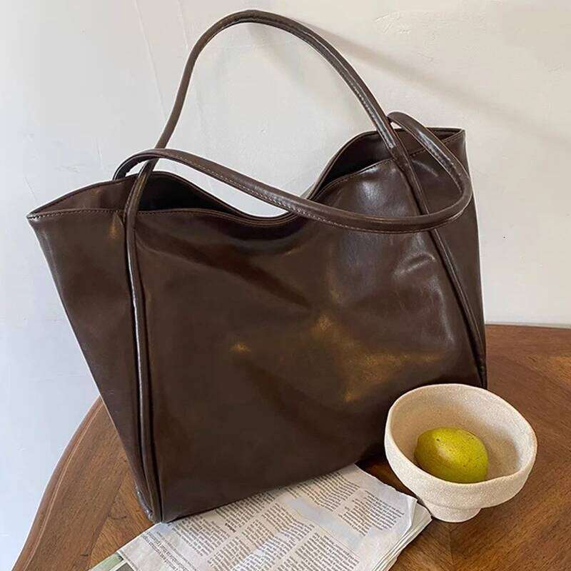 Large Capacity Tote Ladies Shoulder Bags for Work Commuting Carrying Bag Student Handbag Female Outfit Book Pack XJ260306