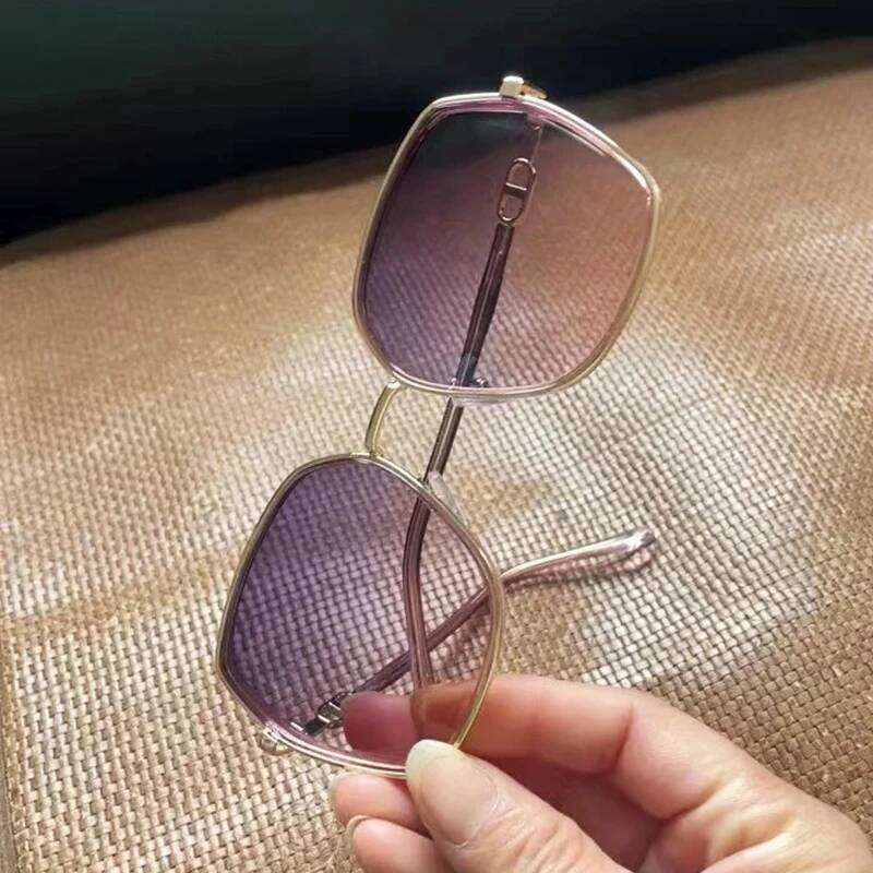 Movie K-Pop Saja Boys Jinu Demon Hunters Cosplay Glasses Unisex Pink Purple Gradient Sunglasses Halloween Accessories Z260306