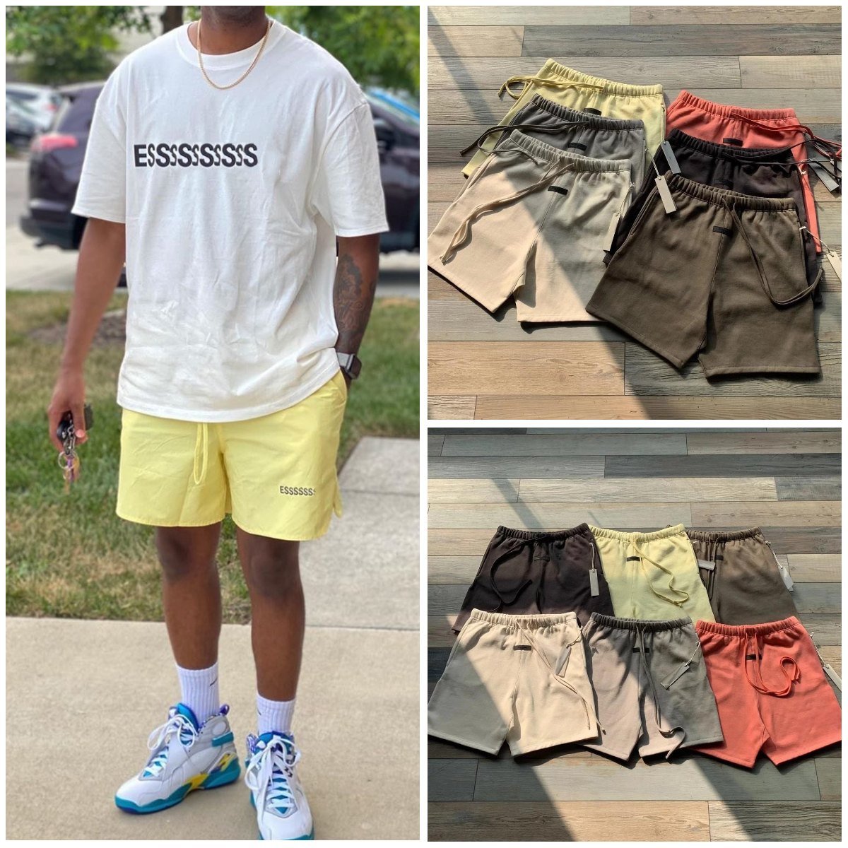 essential shorts loose men shorts mens designer shorts letter graphic mens shorts 3D Silicon Reflective shorts men baggy sports short summer Sports Jogging shorts