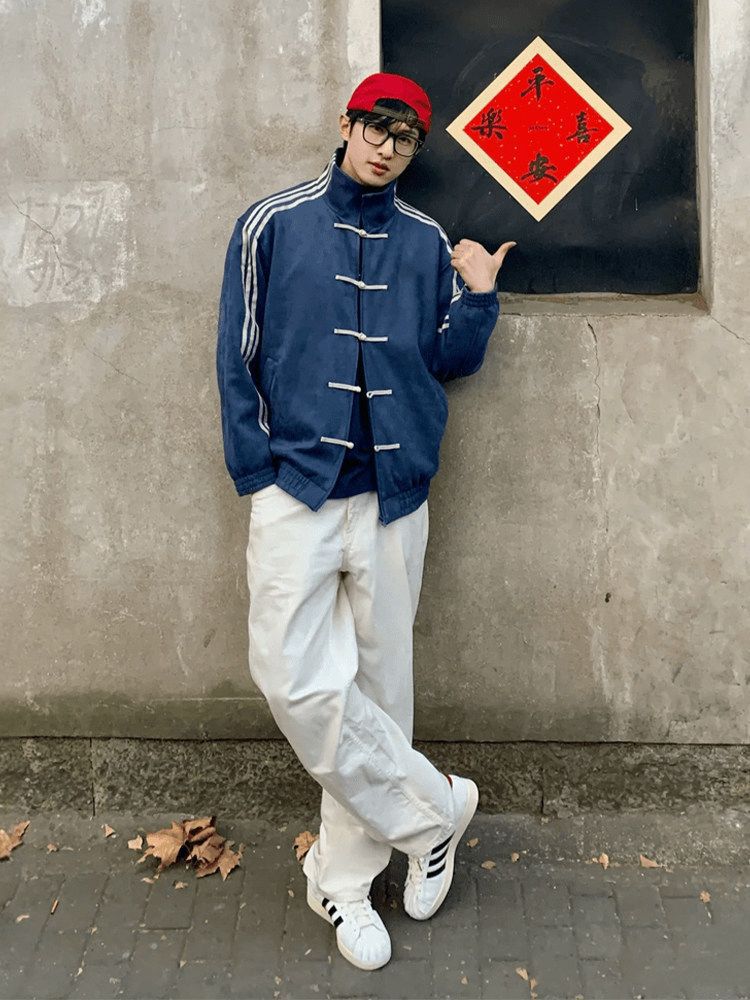 Youthful and trendy student sports stylish spring and autumn unisex jacket versatile coat