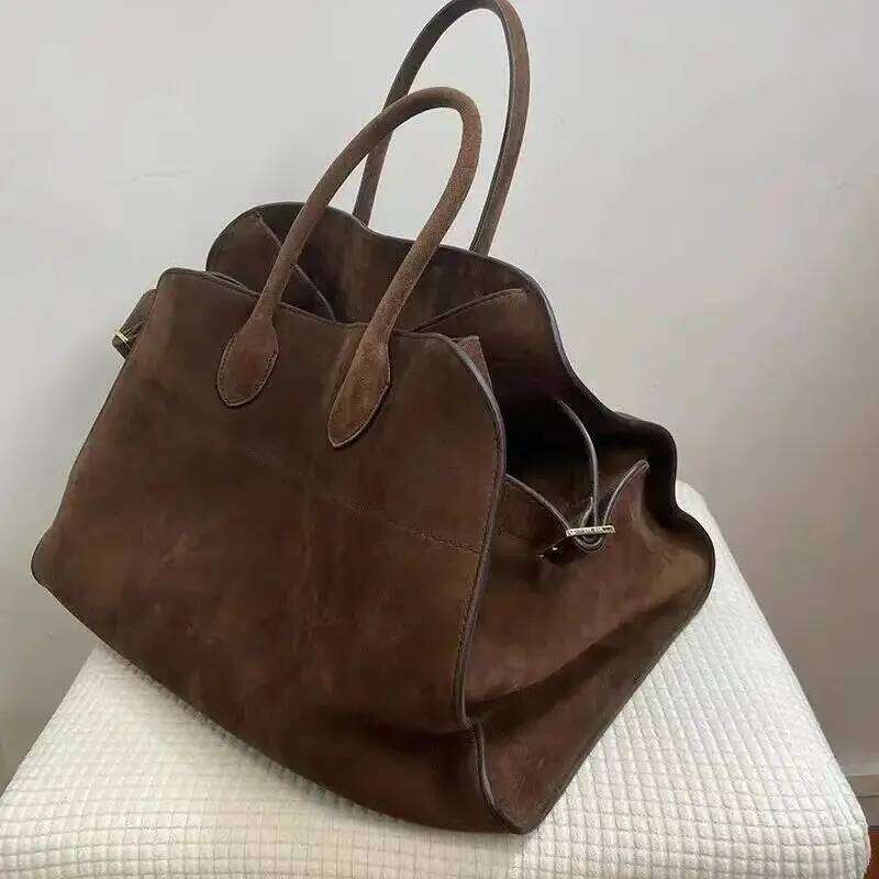 Ladies' Top-handle Bag High-end Feel Niche Design Large Capacity Vintage Commute Handbag For Autumn/winter Season XJ260306