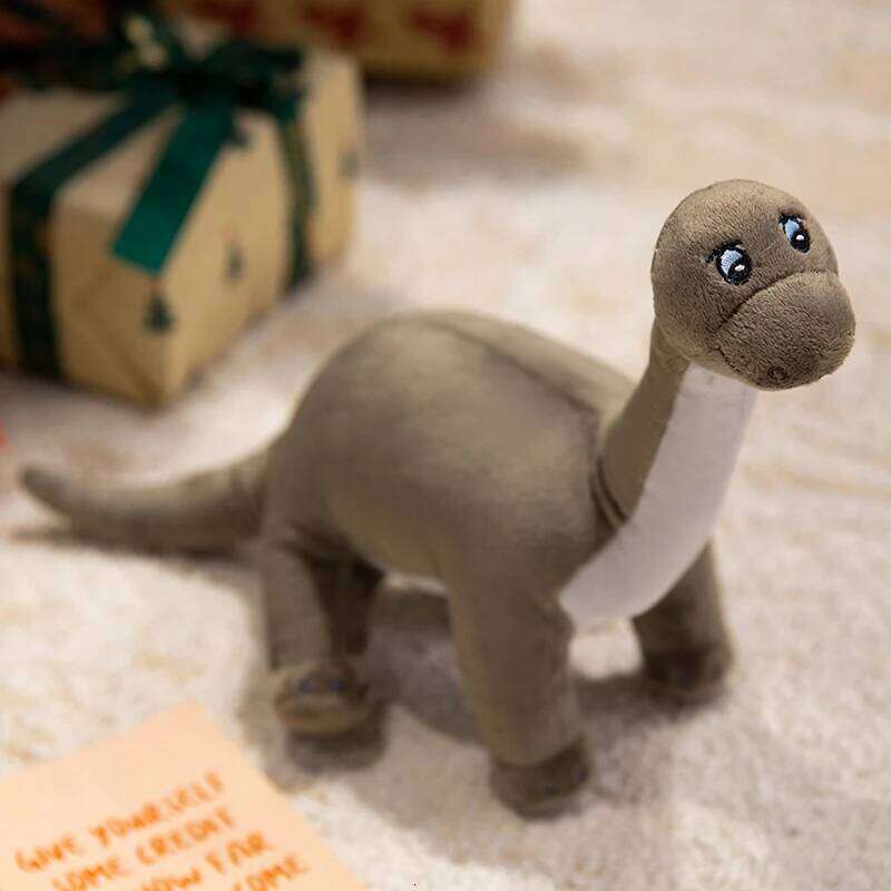 Cute Dinosaur Plush Toy Set Soft Stuffed Velociraptor Jurassic Themed Plushies for Kids&Collectors Prehistoric Gift Dino Lovers R260908 - view 7