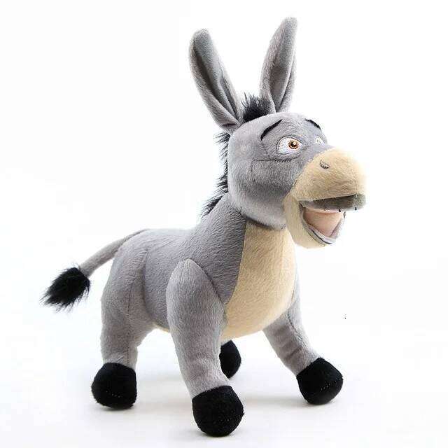 Anime Shrek Plush Toys Princess Fiona Gingerbread Man Donkey Puss Boots Collectible Soft Toy Cartoon Doll Kids Gifts R260908 - view 4