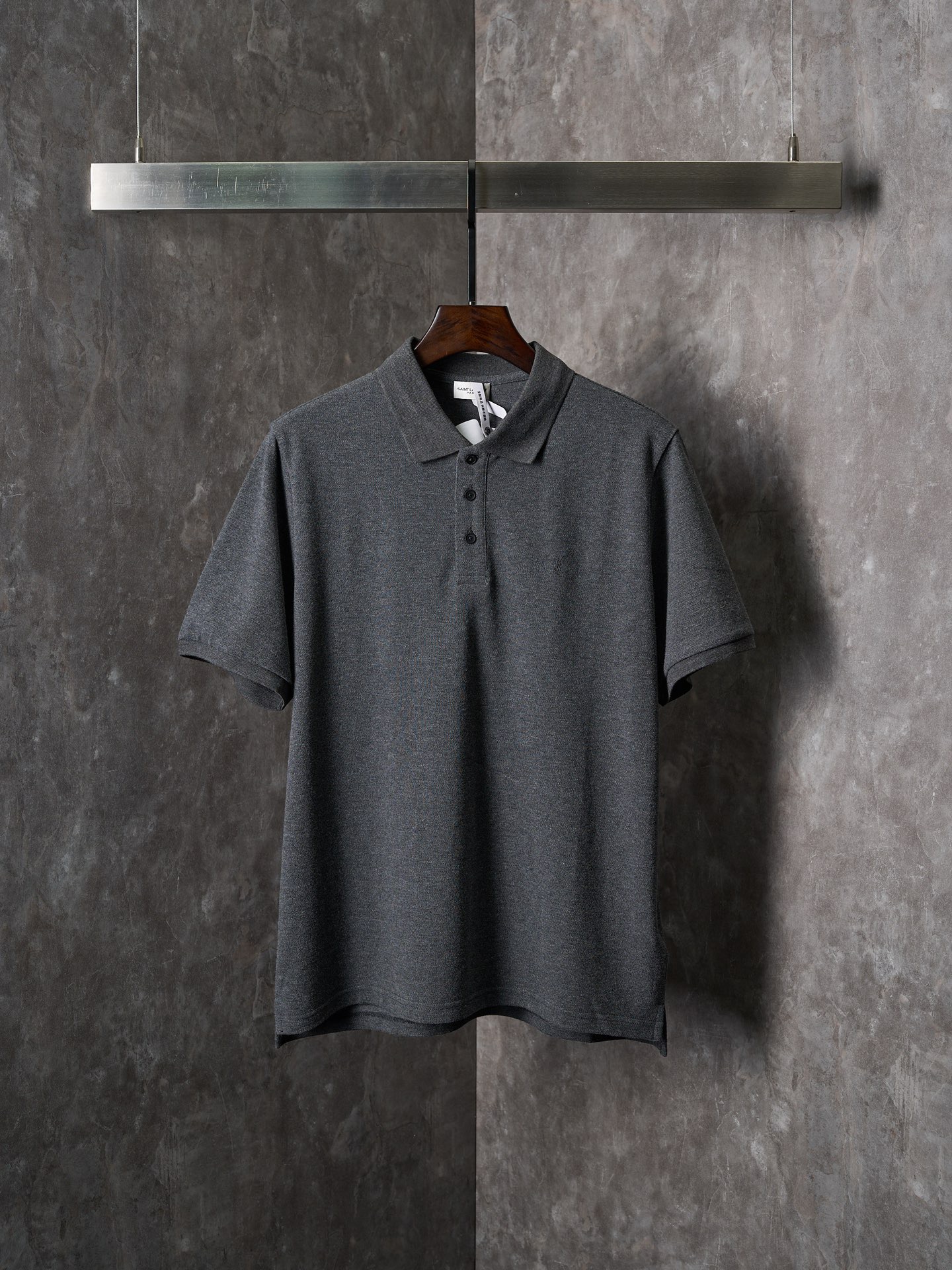 Men's Plus Tees & Polos Round neck embroidered and printed polar style summer wear with street pure cotton 52ed4543