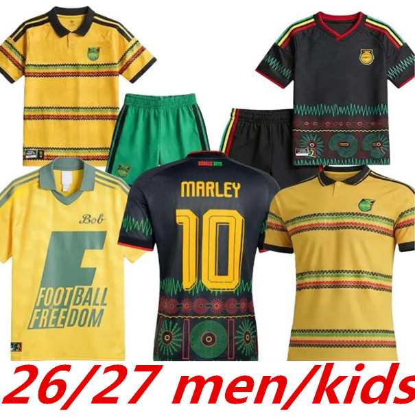 S-4XL 2026 Jamaica soccer jerseys 26 27 national football shirt team Bailey ANTONIO Nicholson MORRISON home away MEN kids maillots de foot camesitas de futol Bob 999