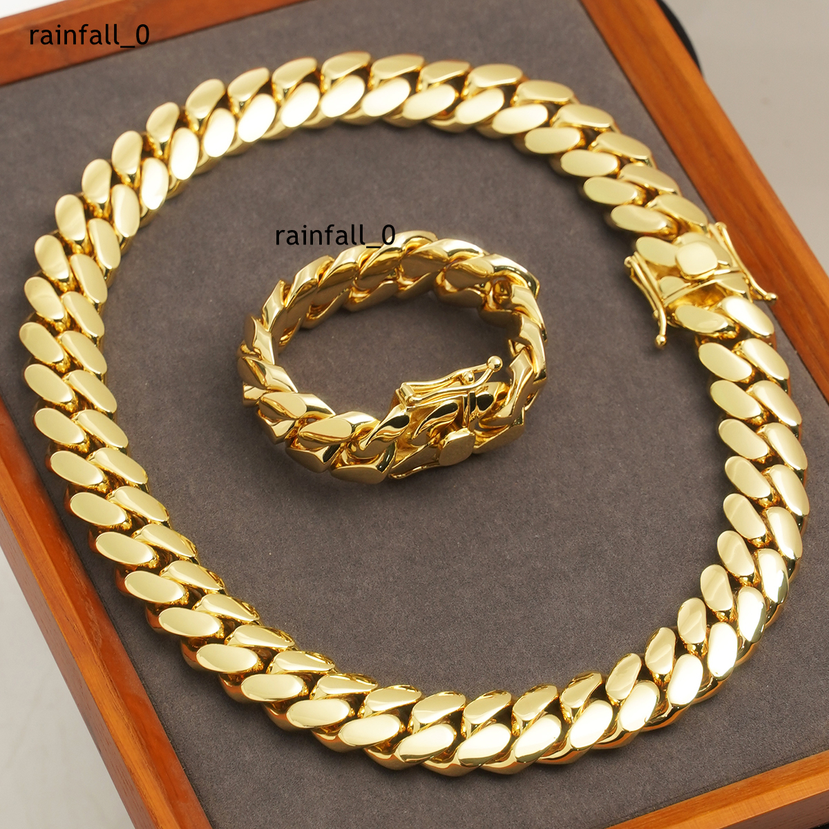 Hip Hop Jewelry Fashion Style Luxury and Heavy Necklace Super Big Cuban Necklace Big Ass Cuban Link Chain Miami Cuban Link
