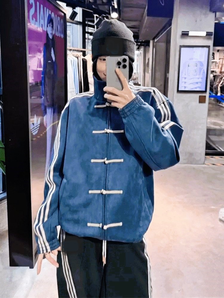 Youthful and trendy student sports stylish spring and autumn unisex jacket versatile coat