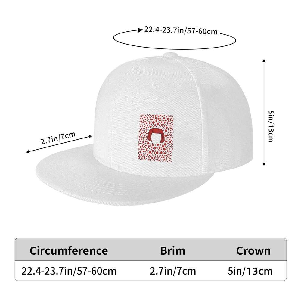 Yayoi Kusama Abstract Painting Unisex Caps Outdoor Trucker Baseball Cap Snapback Hats Breathable Casquette Y260304
