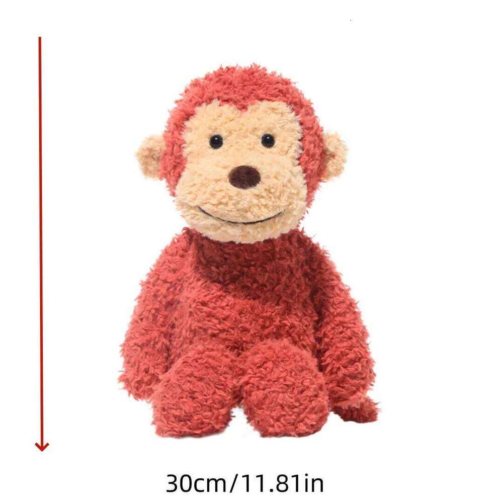 1pc 30cm/11.81in BUDDY Monkey Soothing Doll Super Soft Plush Toy Sleeping Birthday Gift R260908 - view 6