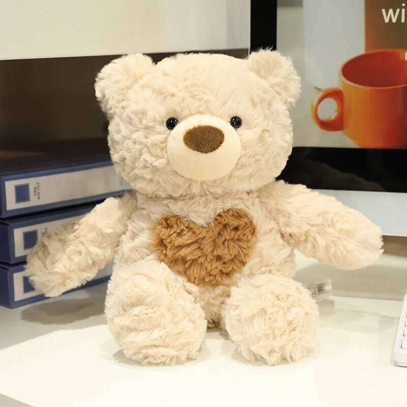 Cute Love Plush Toy Running Little Bear Birthday Christmas Gifts Kids Valentine's Day Gift for Lovers Home Decor R260908 - view 7