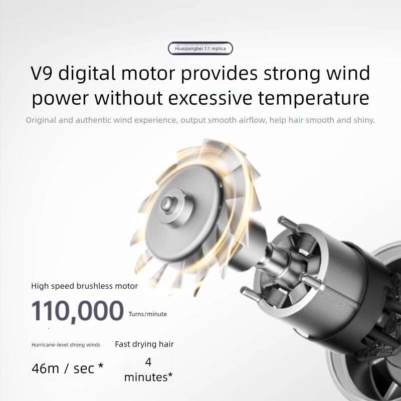 Famous High Speed Negative Ion Hair Dryer - 15 Second Fast Drying with 1 Billion Ions for Gentle Hair Care CKS