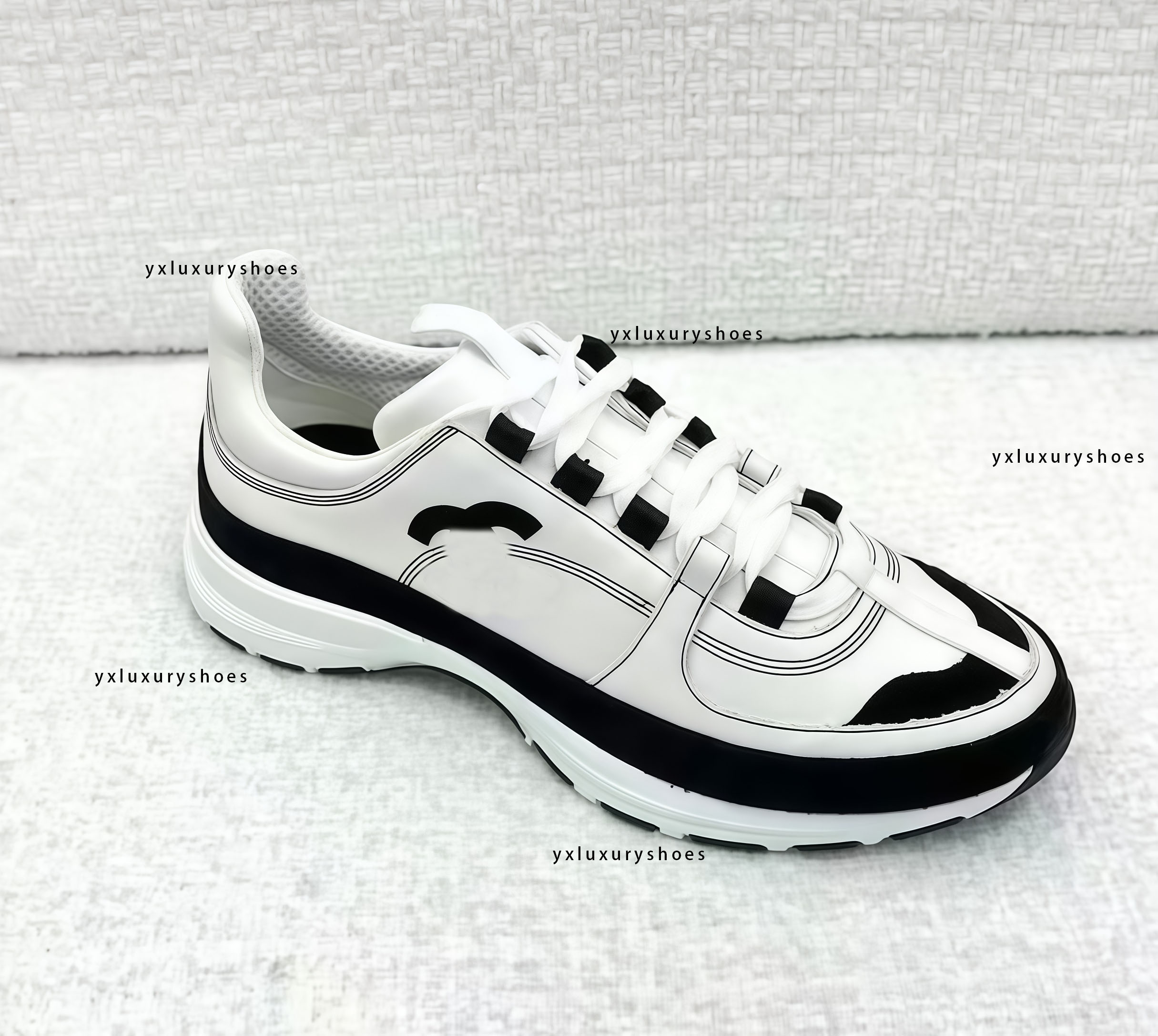 2026 Designer Sneakers Paris Women's New Style CC Casual Sports Shoes Comfortable Outdoor Thick Topped Shoes High-Quality Luxury Women's Sneakers