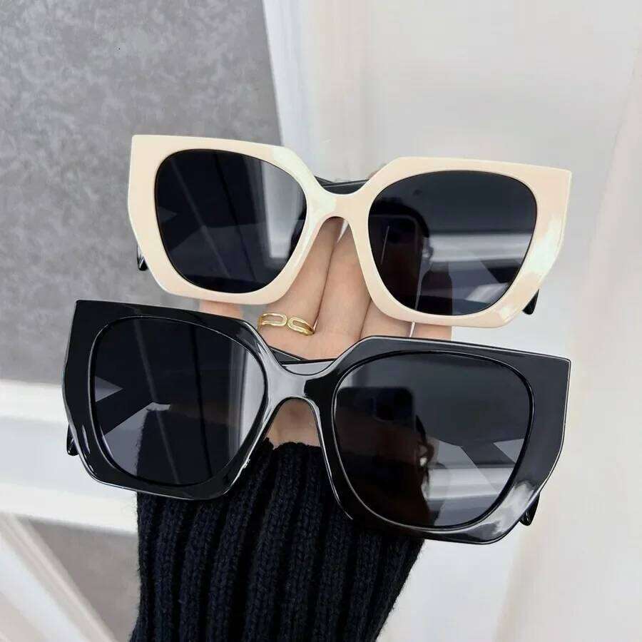 Cute Square Sunglasses Women Men Big Frame Stylish Sun Glasses Female Male Brand Fashion Oculos De Sol Z260306