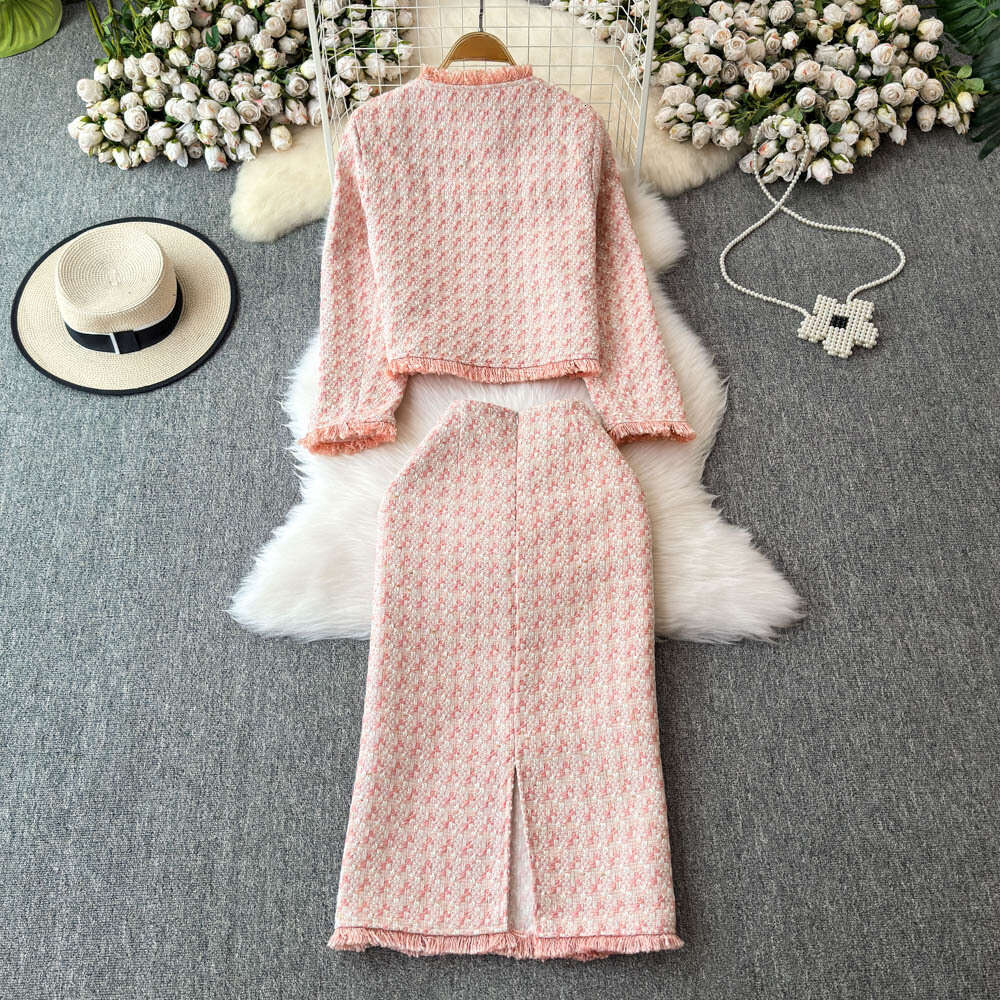 Style women's clothing 2026 new popular style with A13 high-end sense, fashionable, beautiful and sweet girl style skirt two-piece set